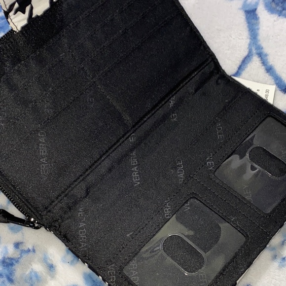 Vera Bradley Wallet Midnight Houndstooth - Picture 4 of 6